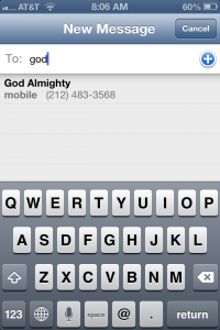 God text prayer blog pic